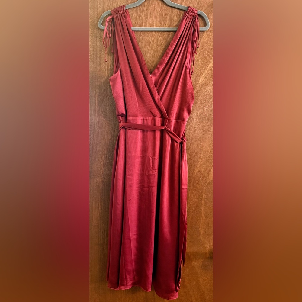 Laundry By Shelli Segal Dark Coral Dress